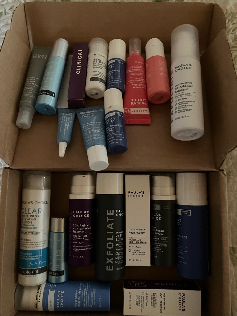 Paula's Choice Skincare Set - Blue, White, Purple